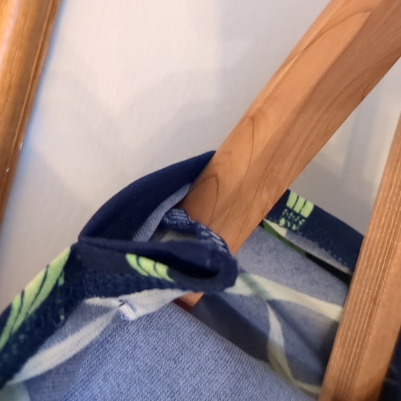 Womens S Tommy Bahama Tropical Dark Floral Cowl Neck Sleeveless Dress Small Palm - Picture 9 of 16